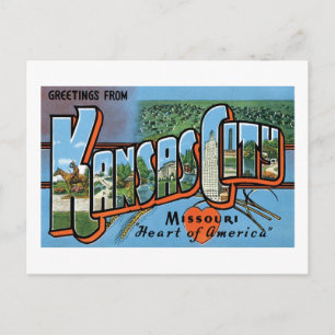 Hälsning från Kansas City Vykort
