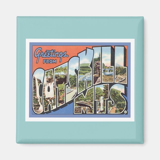 Hälsning från katfärjeregioner magnet (Framsidan)