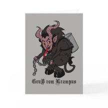 Hälsning från Krampus i Brown