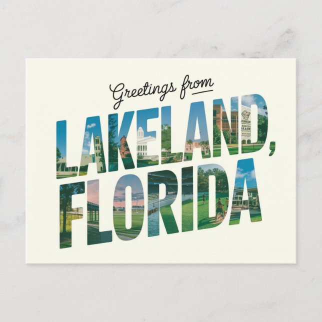 Hälsning från Lakeland, Florida Travel Vykort (Framsida)