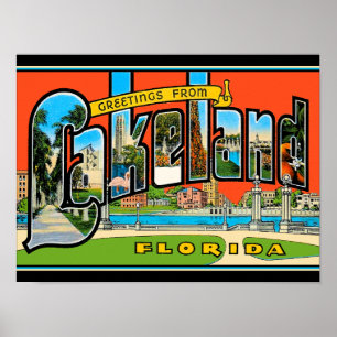 Hälsning från Lakeland Poster