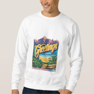Hälsning från lång ärmad tröja