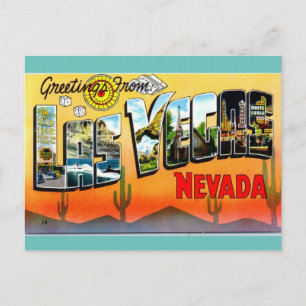 Hälsning från Las Vegas Nevadas-resa Vykort