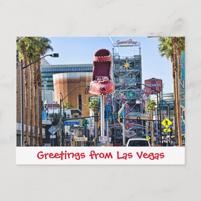 Hälsning från Las Vegas vykort (Framsida)