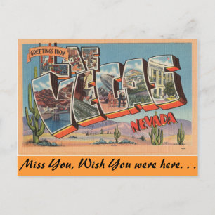 Hälsning från Las Vegas Vykort