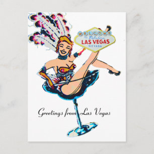 Hälsning från Las Vegas Vykort