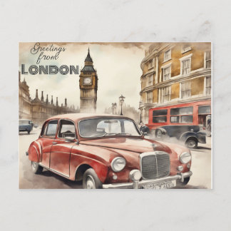 Hälsning från London Helg Vykort