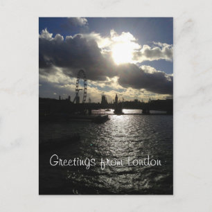 Hälsning från London Vykort