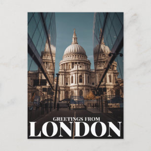 hälsning från London Vykort