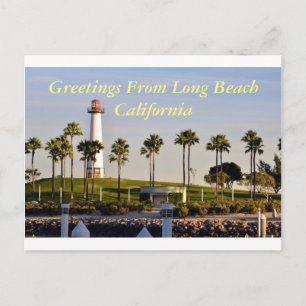 Hälsning från Long Beach California Vykort