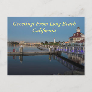 Hälsning från Long Beach California Vykort