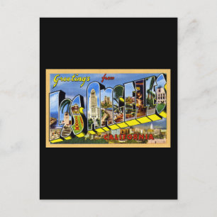 Hälsning från Los Angeles California Vykort