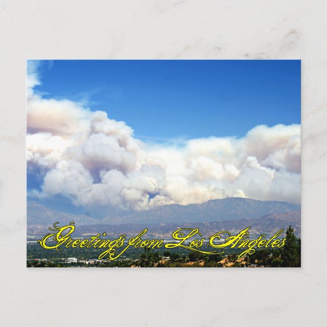 Hälsning från Los Angeles Vykort (Framsida)