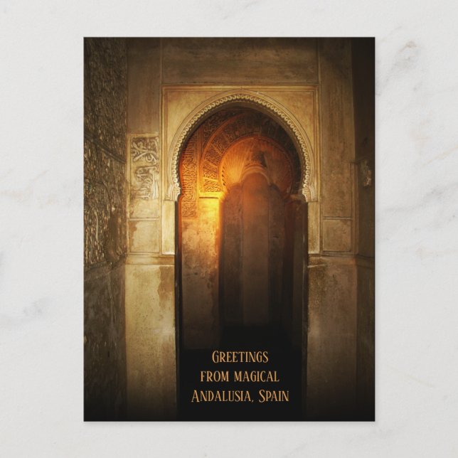 Hälsning från Magic Andalusien, Spanien Vykort (Framsida)
