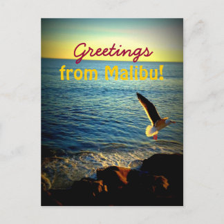 Hälsning från Malibu! Vykort