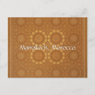 Hälsning från Marrakech Marocko Vykort