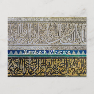 Hälsning från Marrakech Marocko Vykort