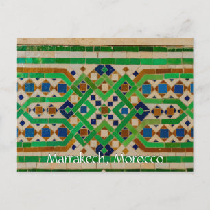 Hälsning från Marrakech Marocko Vykort