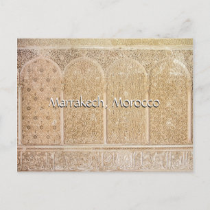 Hälsning från Marrakech Marocko Vykort