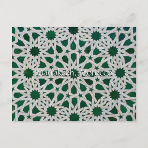 Hälsning från Marrakech Marocko Vykort