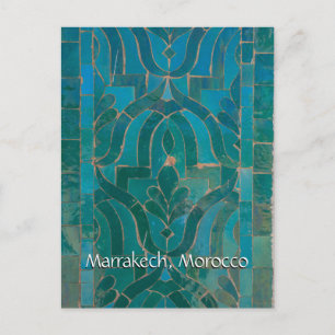 Hälsning från Marrakech Marocko Vykort