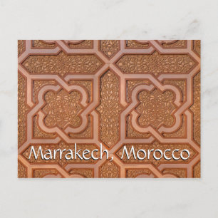 Hälsning från Marrakech Marocko Vykort