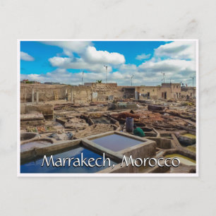 Hälsning från Marrakech Marocko Vykort