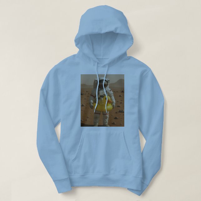 "Hälsning från Mars Hoodie (Design framsida)