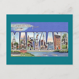 Hälsning från Maryland Vykort