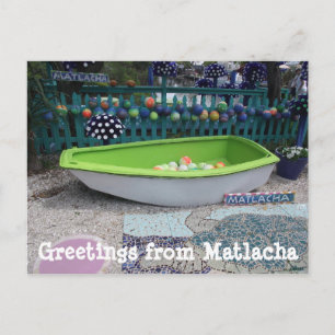 Hälsning från Matlacha, Florida Colorful Postcard Vykort