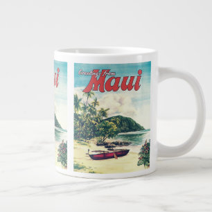 Hälsning från Maui, HawaiiJumbo Coffee Mugg Jumbo Mugg