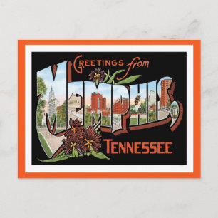 Hälsning från Memphis Tennessee US City Vykort
