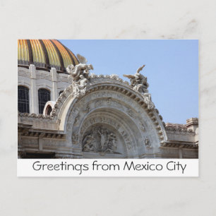 Hälsning från Mexico City Vykort