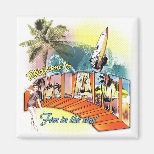 Hälsning från Miami Magnet (Framsidan)