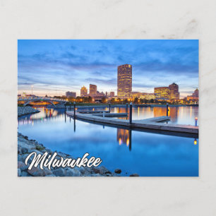Hälsning från Milwaukee, Wisconsin, Förenta stater Vykort