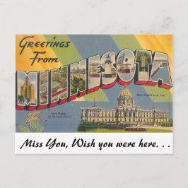 Hälsning från Minnesota Vykort