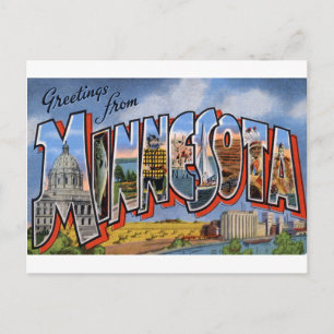 Hälsning från Minnesota Vykort