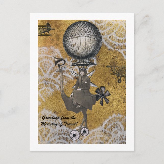 Hälsning från Missionen Travel Vykort (Framsida)