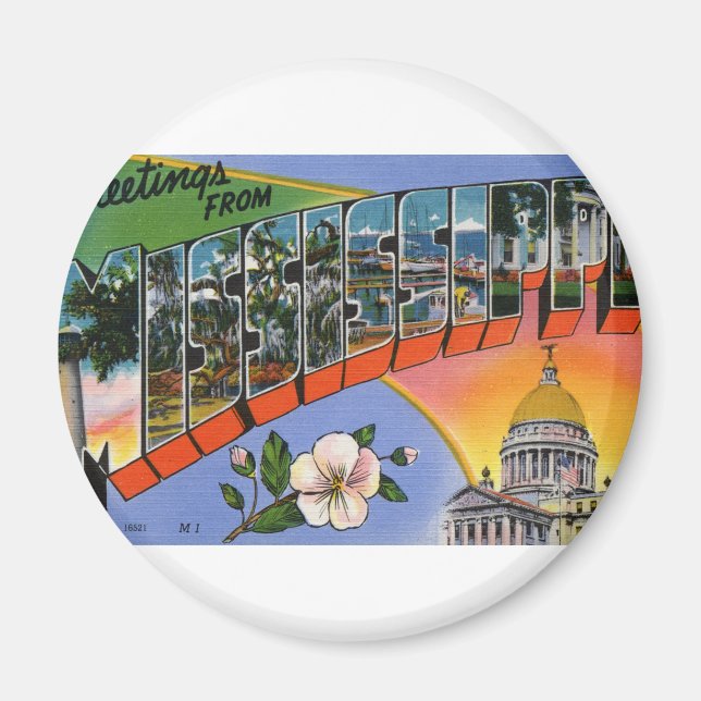 Hälsning från Mississippi Magnet (Framsidan)