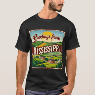 Hälsning från Mississippi T Shirt