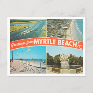 Hälsning från Myrtle Beach, South Carolina Travel Vykort