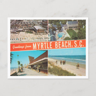 Hälsning från Myrtle Beach, South Carolina Travel Vykort