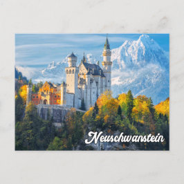 Hälsning från Neuschwanstein Castle, Tyskland Vykort
