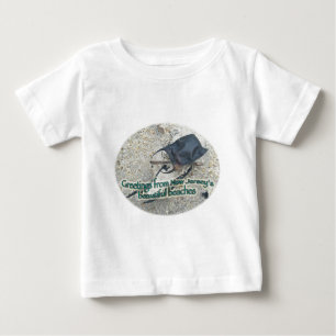Hälsning från New jersey vackra stränder T-shirt