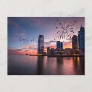  Hälsning från New jersey vykort