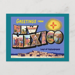 Hälsning från New mexico Vykort