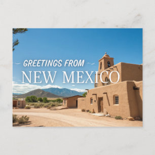 Hälsning från New mexico Vykort