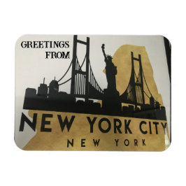 Hälsning från New York City Magnet