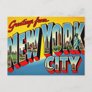 Hälsning från New York City Vykort