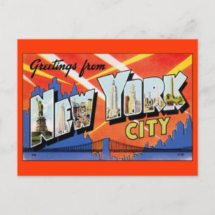 Hälsning från New York City Vykort